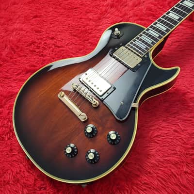 Greco EG500C 1981 - Violin Sunburst - Super Power Custom - Les Paul Custom - Original Maxon UD Pickups - Made In Japan - MIJ image 3