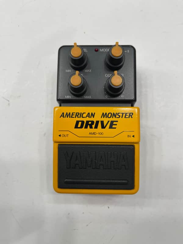 Yamaha AMD-100 American Monster Drive Distortion Guitar Effect Pedal MIJ Japan image 1