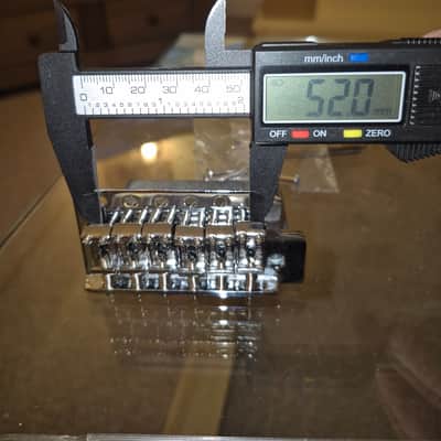 Fender Stratocaster 6 point tremolo bridge /vibrato, narrow spacing VGC image 5