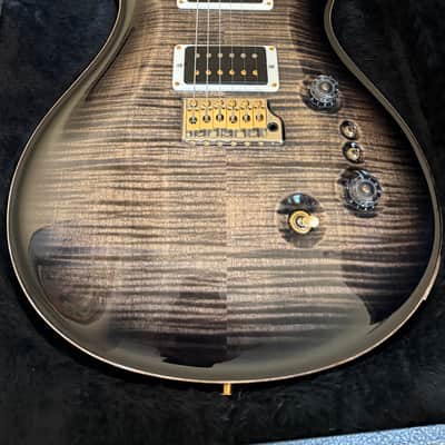 PRS Custom 24 35th Anniversary Charcoal Burst 10 Top Pattern Thin Neck Guitar image 11