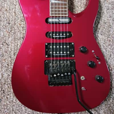 Jackson DK2S - MIJ w/ Sustainiac - 2008 Inferno Red image 2