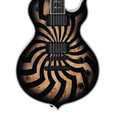 Wylde Audio Odin Grail Electric Guitar Charcoal Burst Buzzsaw image 2