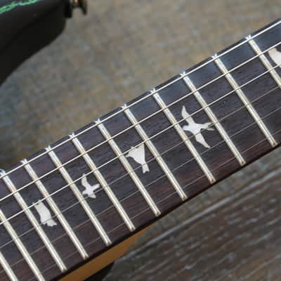 Owned By Orianthi! 2017 PRS SE Swamp Ash CE 24 Limited Edition Sandblasted Green Signed By Alice Cooper & Orianthi + OGB image 11
