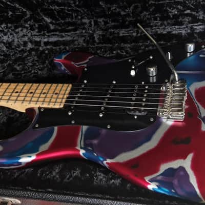 James Tyler Studio Elite Custom Shop 2003 Birdseyes Mapple neck - Psychedelic Vomit image 2