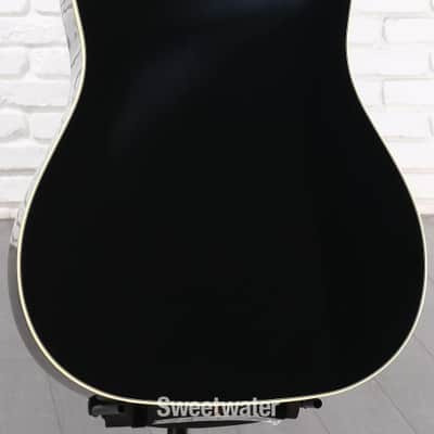 Gibson Acoustic J-45 Custom Acoustic-electric Guitar - Ebony (J45CustEbd1) image 2