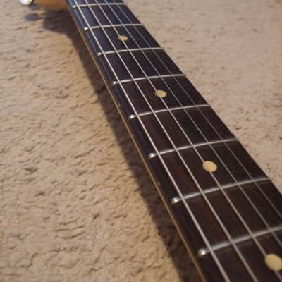 MJT Telecaster Guitar Fiesta Red Musikraft neck Quartersawn tele aged relic not fender ZCD image 9