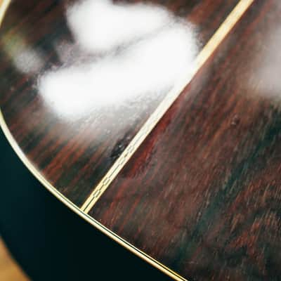 1974 Takamine Elite TW-50 – Made in Japan | Solid Top | Good Condition | Hard Case | Abalone Fascia image 19