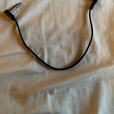 EBS Flat TRS patch cable 12” - Black image 1