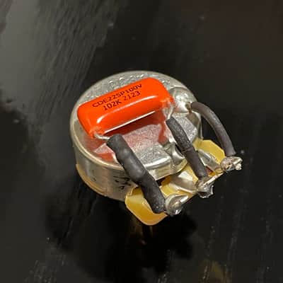 CTS 250K Volume Pot W/ Custom "Kinman" Treble Bleed Circuit Installed image 1