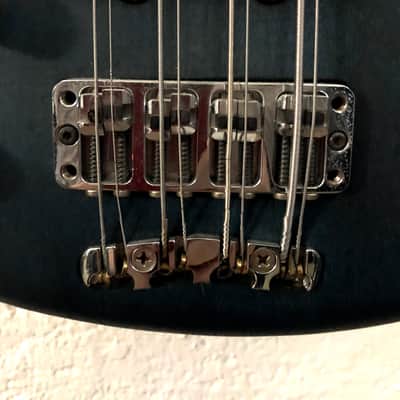 Warwick Custom Shop Fortress (left-handed) 2002 Ocean Blue OFC (Satined Surface) image 14