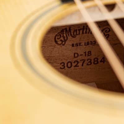 Martin Standard Series D-18 Satin - Natural image 8