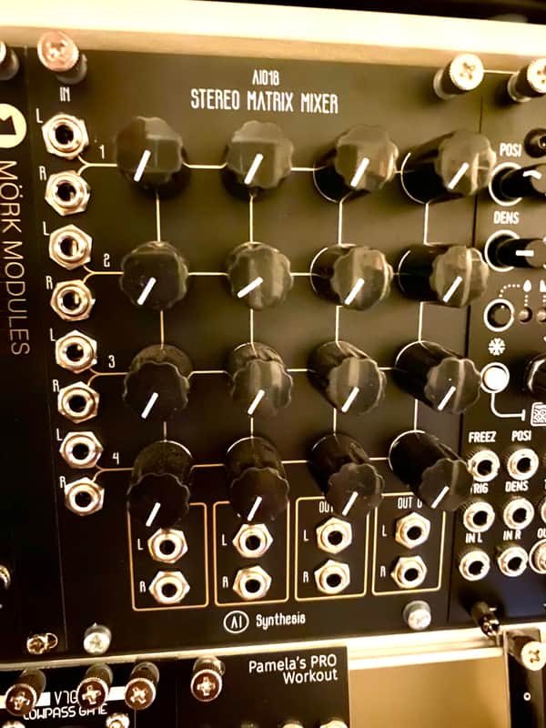 AI Synthesis Stereo Matrix Mixer