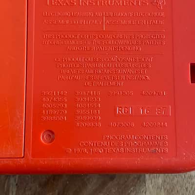 Texas Instruments Speak & Spell French Version La Dictée Magique image 3