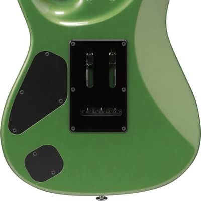 Ibanez AZ2402-AGM Prestige AZ Electric Guitar 6-String - Apple Green Metallic + Case image 3