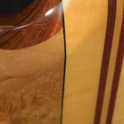 Moonstone Eclipse Deluxe 4-String Bass Natural image 7
