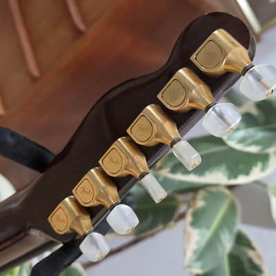 1983 Fender Telecaster Walnut Elite Gold RARE Flagship Top Model American Vintage 80s USA Electric Guitar Walnut Neck Original Hang Tag Manual image 10