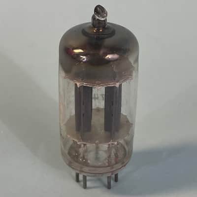1950s RCA 12AU7 ECC82 (x2) Matched Pair Vintage Long Plate D Getter Tubes! T146 image 8