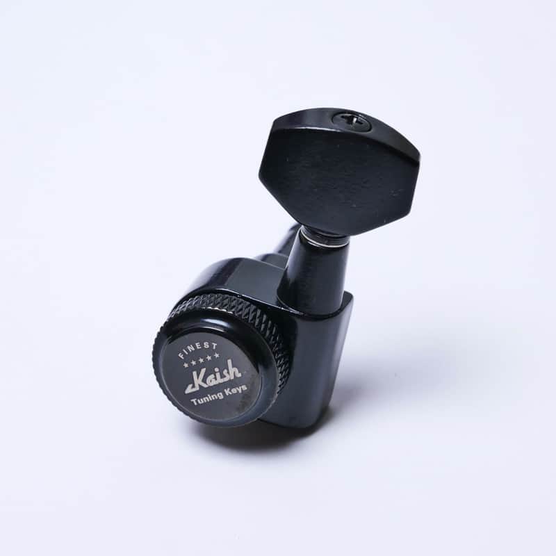 Left-Handed Locking Tuners (Black) – 18:1 – Drop-In for Most Electric/Acoustic Guitars (10mm / 25/64" holes) image 1