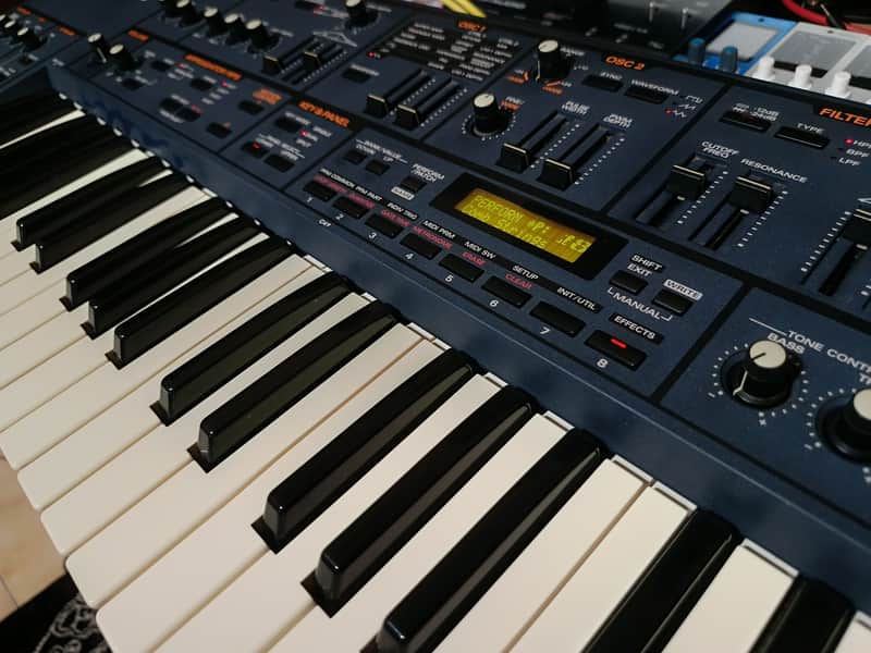 Roland JP-8000 49-Key Synthesizer 1996 - 2001 - Cobalt image 1