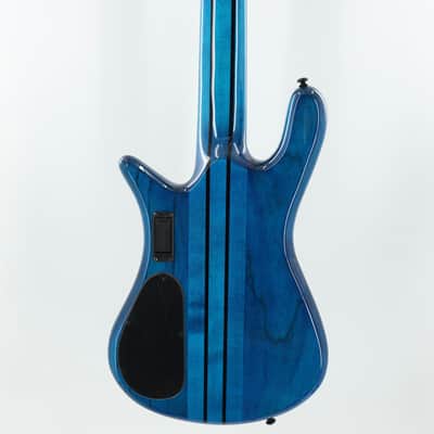 Spector NS Dimension 5 5-String Multi-Scale Bass w/ Fishman Pickups - Black and Blue Gloss image 6