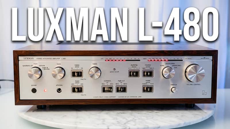 🎶✨ Luxman L-480 Duo-Beta Integrated Amplifier — U.S. 120V, Original Factory Box & Foam, MM/MC Phono, Cleaned, Detailed & Tested image 1