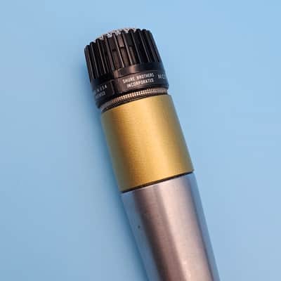 ☆Vintage 1970s Shure PE54D *New Foam* Unidyne III Dynamic Microphone | Shure 545SD 545 SM57 SM58 image 6