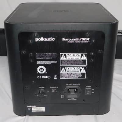 Polk SURROUNDBAR SDA SPEAKER TV speaker with subwoofer image 8