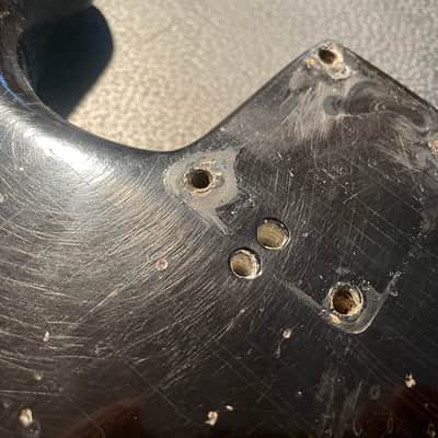 1977/1978/1979 Fender Stratocaster Body Project Real Relic in Black! image 17