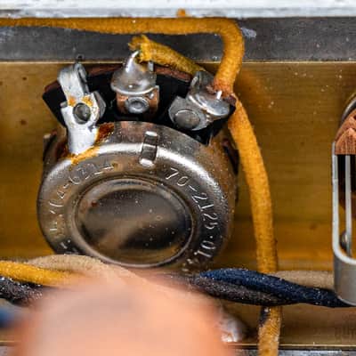 1963 Fender Bandmaster Vintage Pre-CBS Tube Amp Blonde w/ 2x12 Cab, Oxford 12L6 image 16