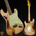 Fender Custom Shop Limited Edition 1959 Stratocaster Super Heavy Relic - Aged Shell Pink over Chocolate 3-Tone Sunburst