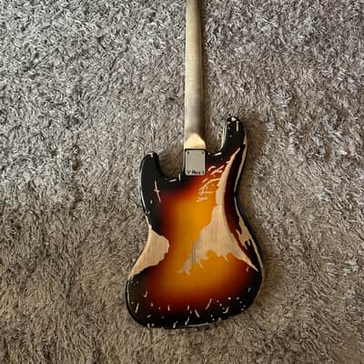 2024! With Video! Fender Custom Shop Jaco Pastorius Tribute Jazz Bass Relic - 3-Color Sunburst image 11