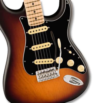 Fender | American Performer | Timber Stratocaster | Pine Electric Guitar | 2 Color Sunburst image 4