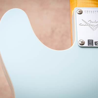 FENDER USA Custom Shop 60's Flamethrower Telecaster Custom NOS "Sonic Blue" (2025) image 17