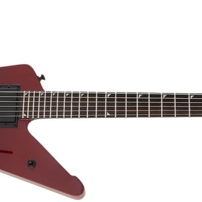Jackson Pro Series Signature Phil Demmel Demmelition Fury PD Electric Guitar. Laurel FB, Red Tide Fade image 12