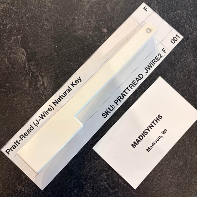 ORIGINAL Pratt Read Replacement F Key (J-Wire Keybeds) for ARP 2500/2600, Moog Minimoog, Oberheim OBX/OBXa/OB8, Sequential Prophet-5/10, PPG Wave 2.2, EML 500, and more image 1
