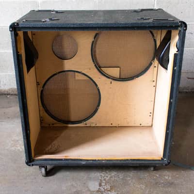 Vintage Marshall Model 1551 Bass Speaker Cabinet 2 x 15 250W 8ohm - Empty image 8
