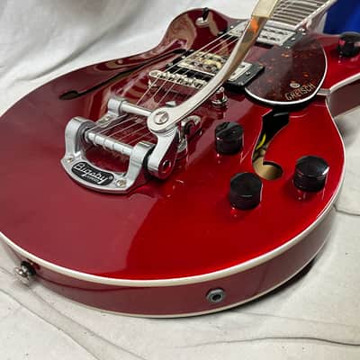 Gretsch Streamliner G2657T Candy Apple Red Semi-Hollow Body Electric Guitar image 17