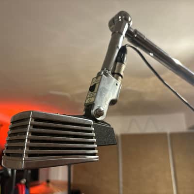 Beautiful Vintage Calrad DM-18 dynamic microphone - All original - Modified with XLR jack image 1