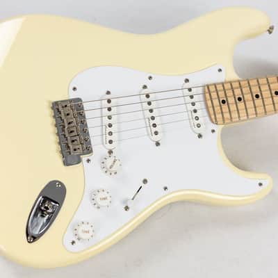 Fender Eric Clapton Stratocaster Maple Fingerboard White Pre Owned 2021 - Maple Fingerboard White image 7
