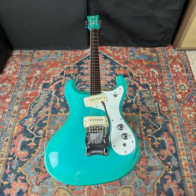 Mosrite Super Excellent '65 MK1 "The Ventures Model" Surf Green - 2000's image 9