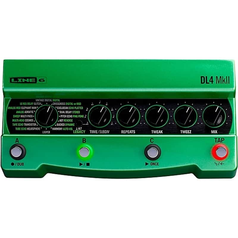 Line 6  DL4 MkII Delay Guitar Effects Pedal 2024 - Green image 1