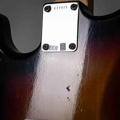 Fender Custom Shop Limited Edition 64 L-Series Stratocaster Journeyman- Aged Target 3-Tone Sunburst 2026  (L11873) image 17