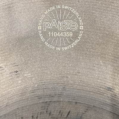 Tris Imboden's, Chicago, Paiste - 21" Twenty Masters Collection Dark Dry Ride 2854g image 10