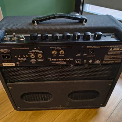 Fender Bassbreaker 15 15-Watt 1x12" Guitar Combo 2016 - 2024 - Gray Tweed image 5