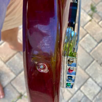 Vintage 1982 Hamer Cruise Bass Burgundy image 10