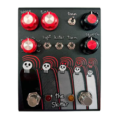 Champion Leccy The Skitter V3 Tremolo + Reverb Pedal (Black)