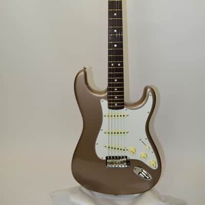 2025 Fender American Vintage II 1965 Stratocaster Electric Guitar, Round-Lam Rosewood Fingerboard, Shoreline Gold w/ Case image 2