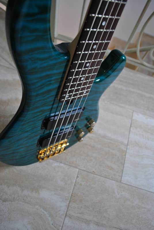 Yamaha BB G5A 1998 - Aqua Marine | Reverb