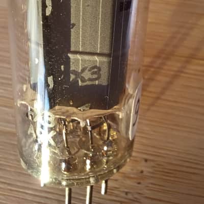Very rare 1959 1962 PHILIPS MINIWATT AMPEREX  el84 6bq5 matched pair rx3 rx4 made in Austria great Mullard alternative for  Vox ac15 Marshall Echolette image 7