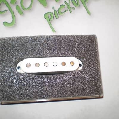 Giovanni  GCS-1 CUSTOM SINGLE GUITAR PICKUP (MIDDLE) WHITE BRAND NEW FAST U.S. SHIP! image 2